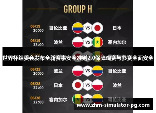 世界杯组委会发布全新赛事安全准则2.0保障观赛与参赛全面安全